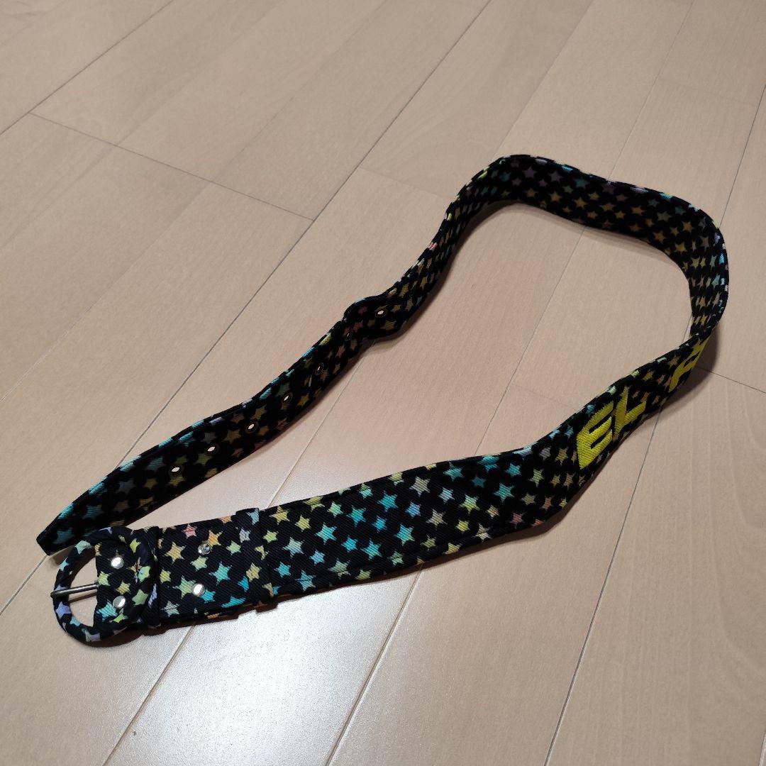 希少 EL RODEO サルエル パッチワーク オールインワン ベルト付き