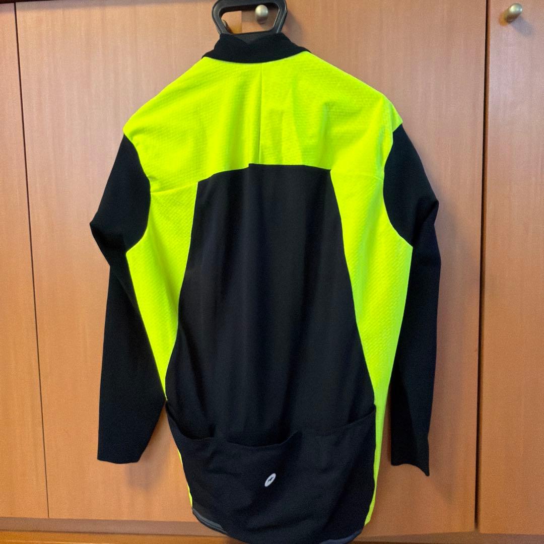 ASSOS MILLE GTS サイクルジャケット XL 蛍光イエロー&ブラック