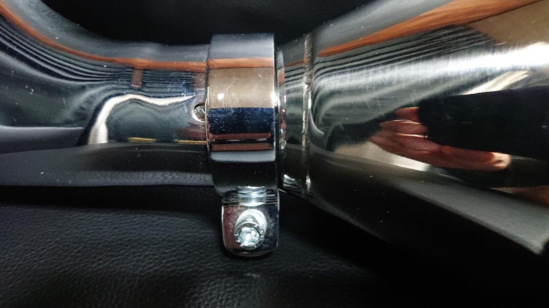 2%er SR400/500 スリップオン メガホンフィッシュテールマフラー