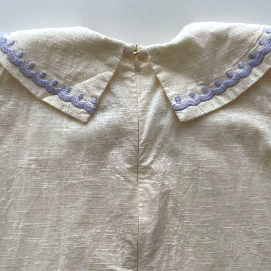 【タグあり】apolina kidsワンピース 5-7Y