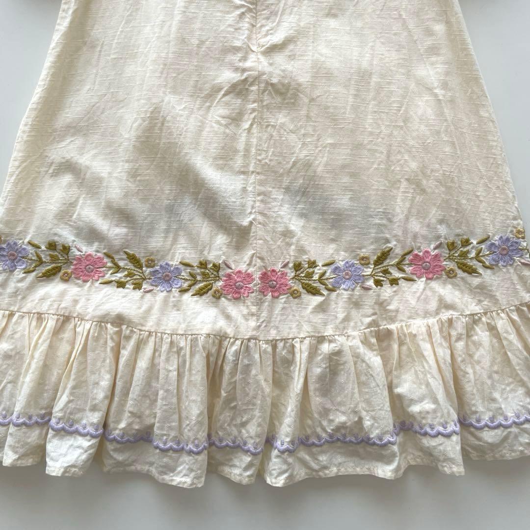 【タグあり】apolina kidsワンピース 5-7Y