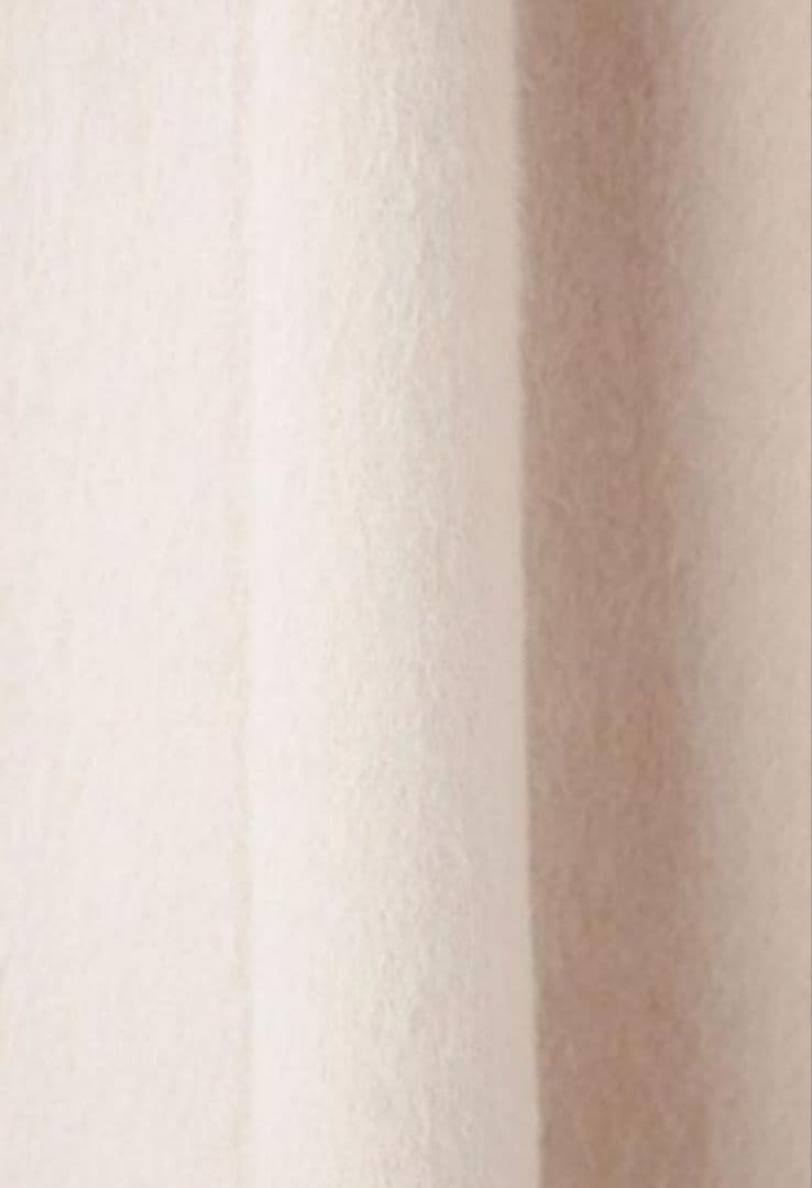 EMMEL REFINES シャギー ビッグカラー フレア ロングコート