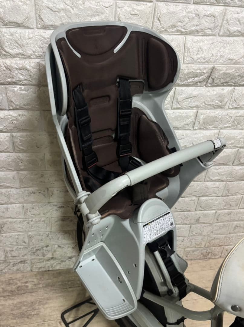 ✨美品✨室内保管✨純正チャイルドシート✨ブリヂストンビッケポーラ子供乗電動自転車