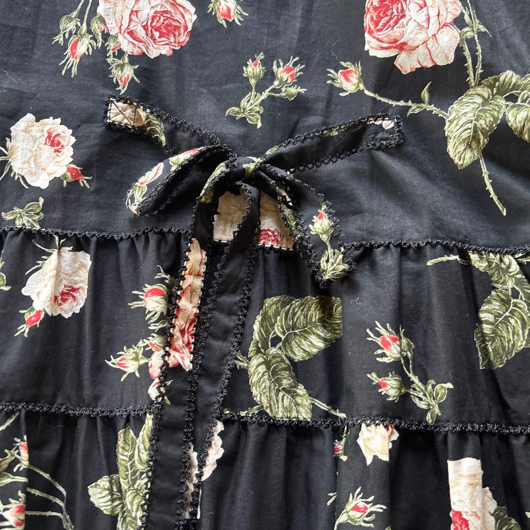 美品！ PINK HOUSE 花柄 五分袖チュニック