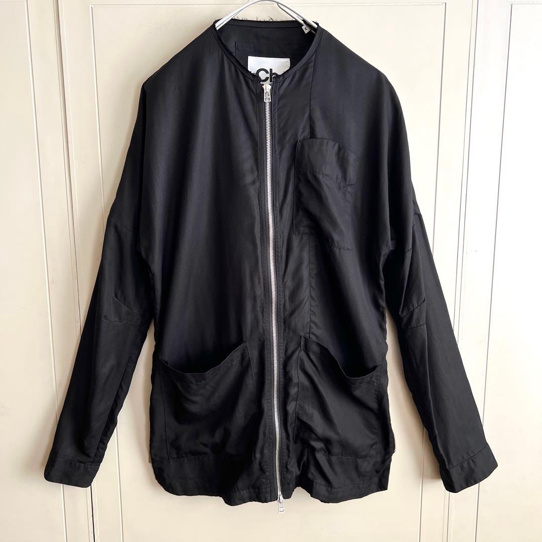 Chapter × Monkey Time ノーカラー zipデザインジャケット