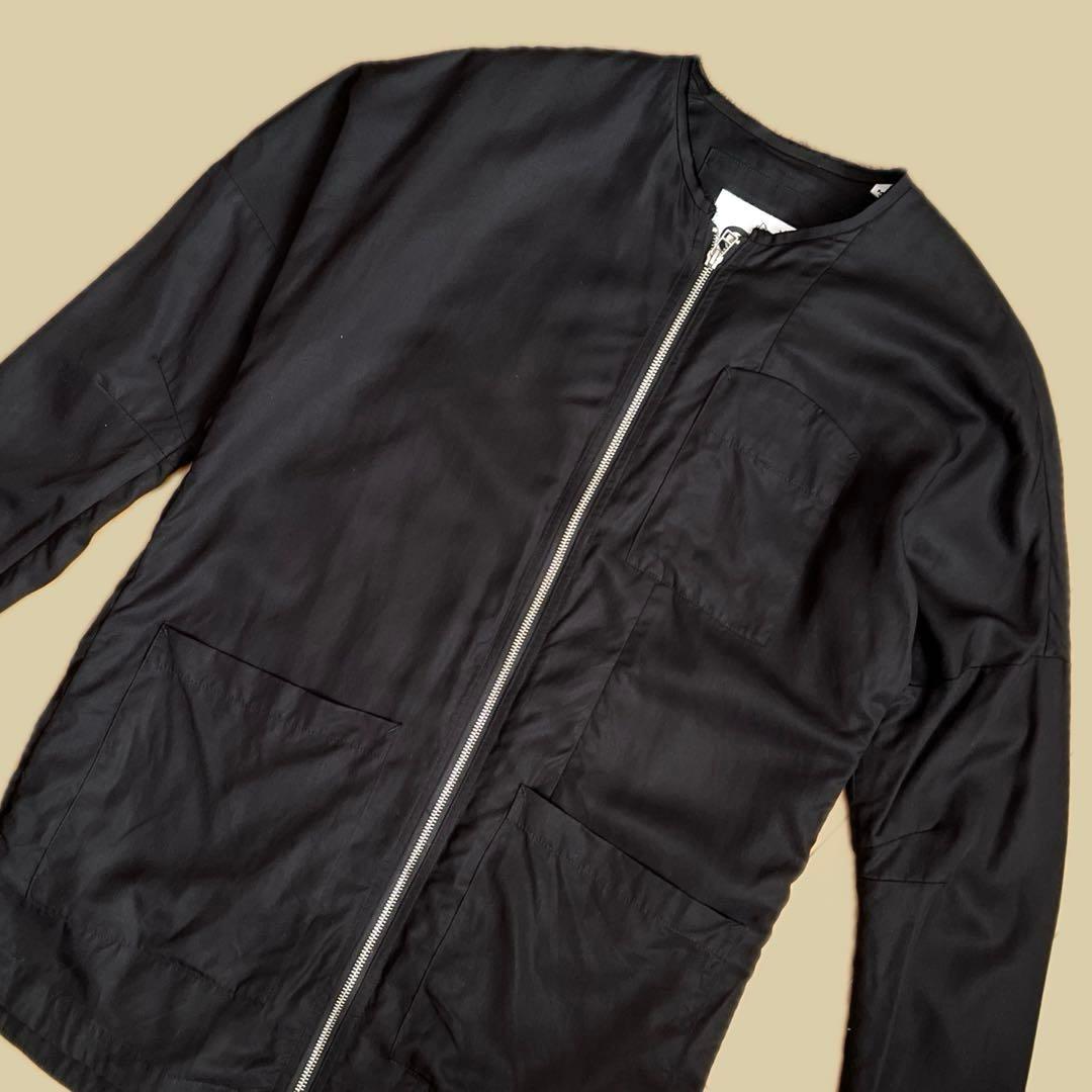 Chapter × Monkey Time ノーカラー zipデザインジャケット