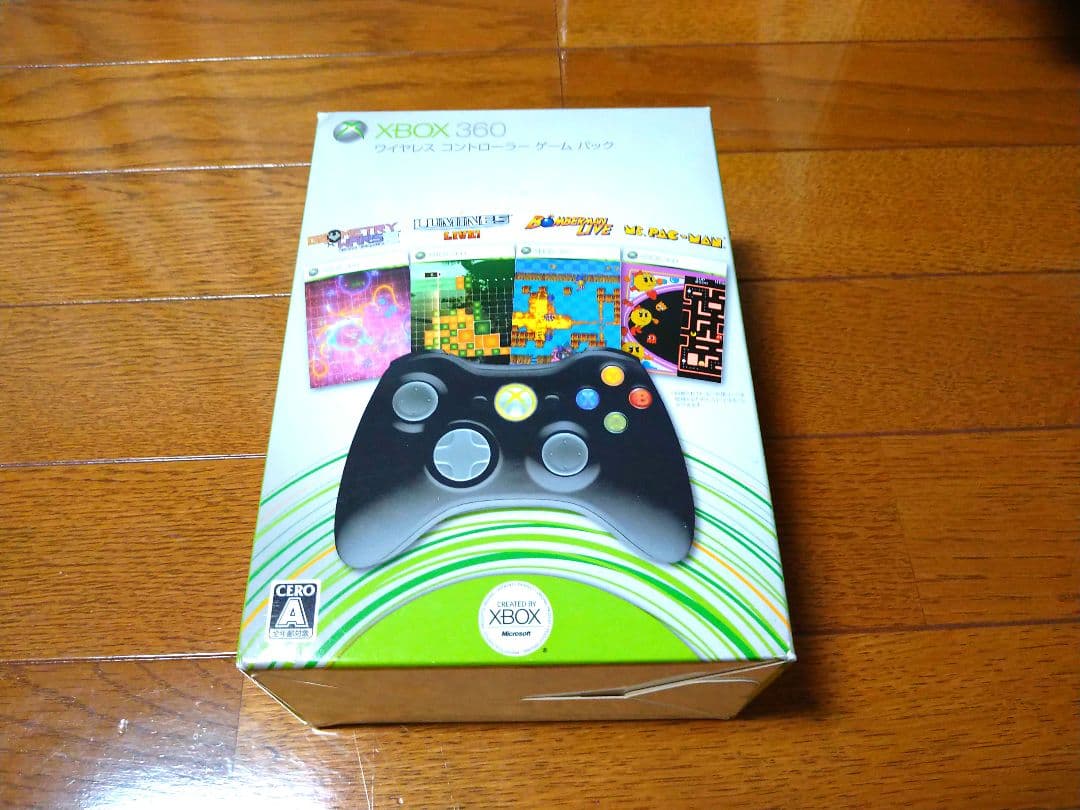 【未使用】Xbox360 ワイヤレス コントローラー ゲーム パック