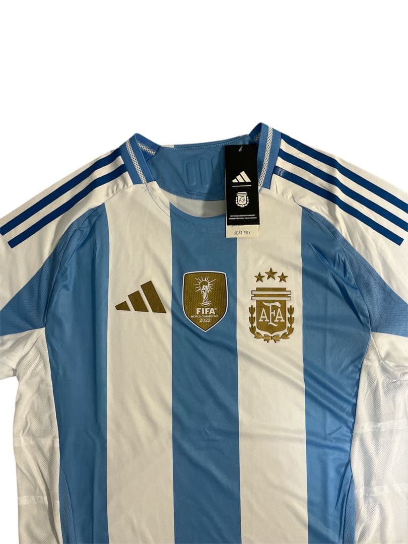 アルゼンチン代表　オーセンティック仕様ユニホーム　XLサイズ　アディダス