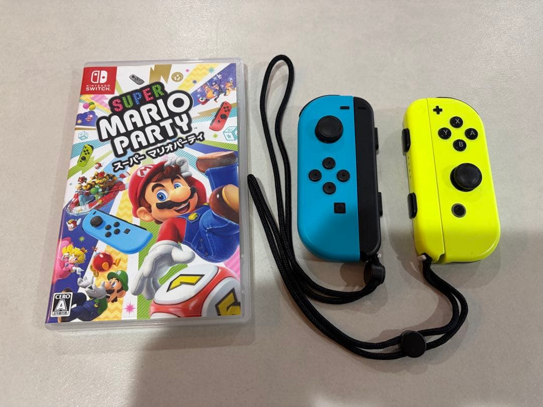 Nintendo Switch 本体 純正付属品多数セット（ソフト付）