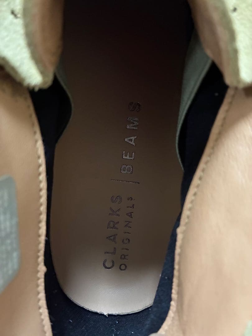 クラークス ビームス別注 コラボ ワラビー ゴアテックス 防水スエード