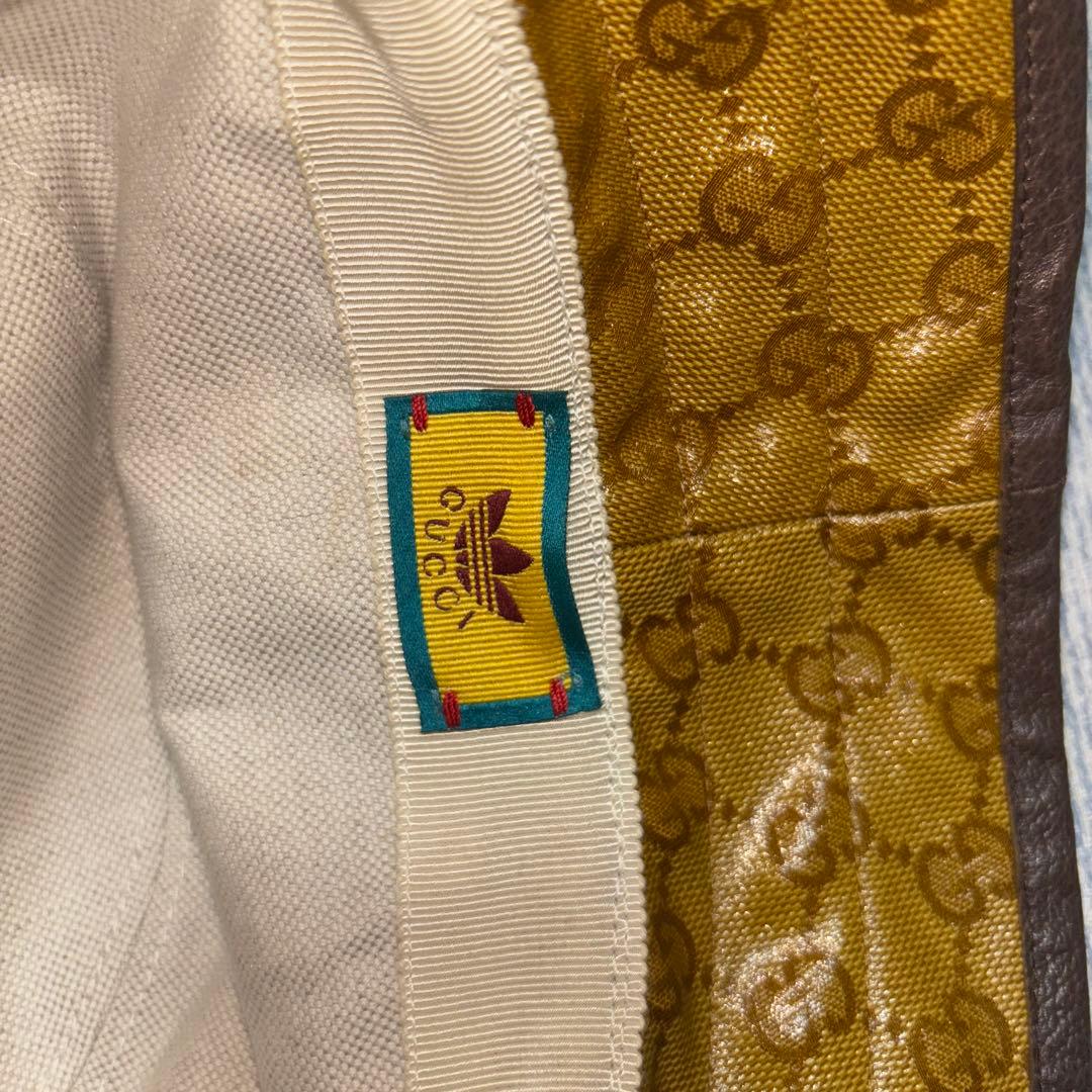 【早い者勝ちSALE】GUCCI バケットハット GGパターン adidas