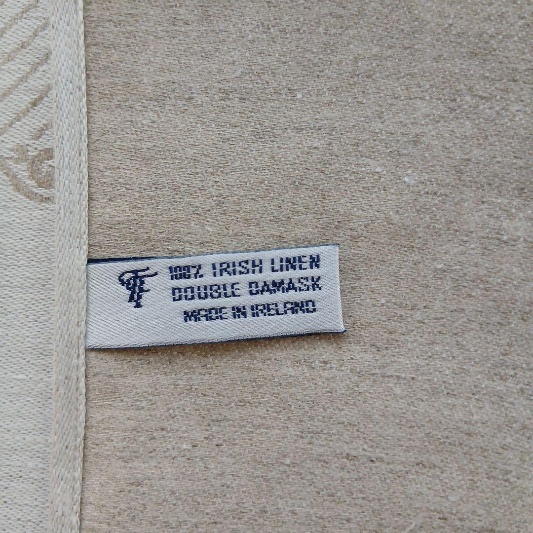 【世界の銘品】「トーマスファーガソン」アイリッシュリネン テーブルクロス