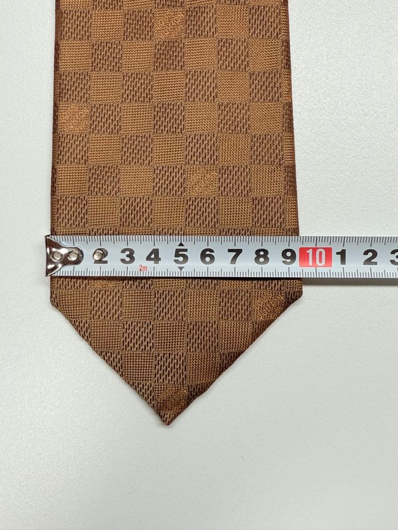 Louis Vuitton ダミエパターン ネクタイ