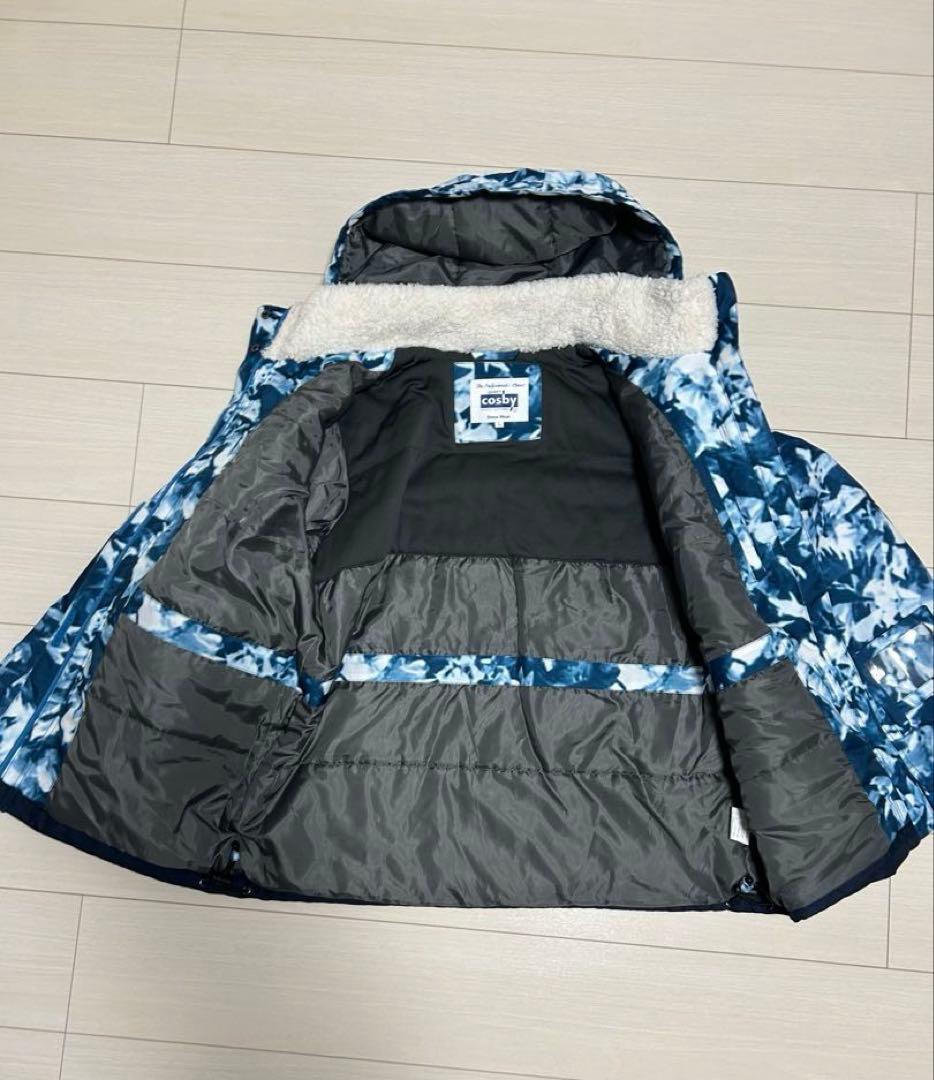 COSBY 青白迷彩柄 上下セット　スノボー　スキー