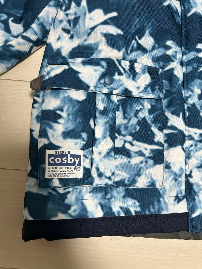 COSBY 青白迷彩柄 上下セット　スノボー　スキー
