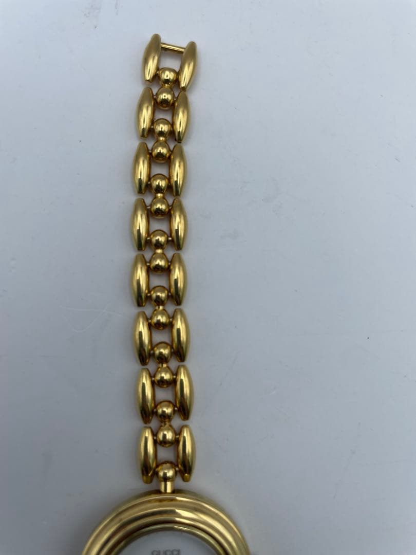 GUCCI時計 11/12.2 ゴールド チェンジベゼル