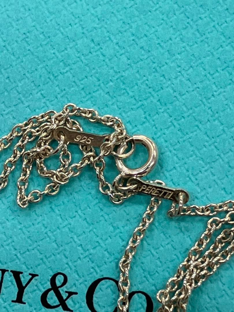 【ティファニー　オープンハートネックレス　XLサイズ】