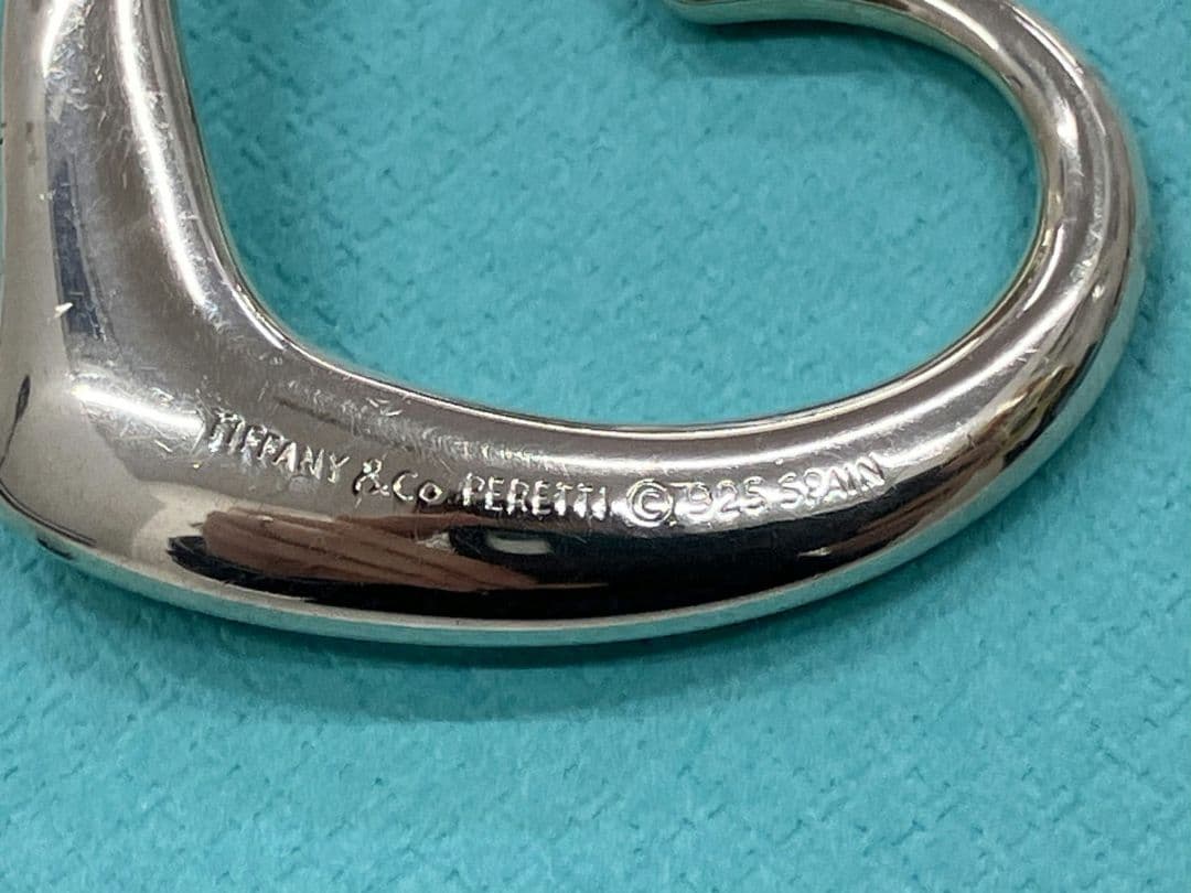 【ティファニー　オープンハートネックレス　XLサイズ】