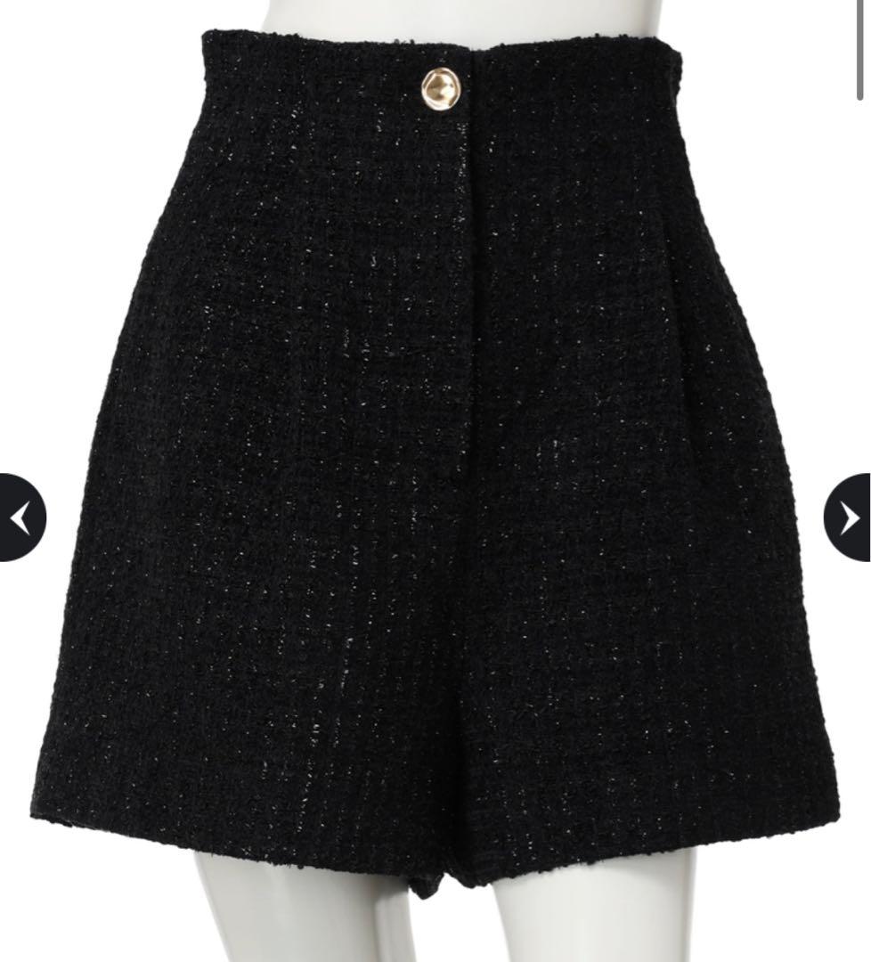 Rirandture￤ツィードハイウエストショートパンツ