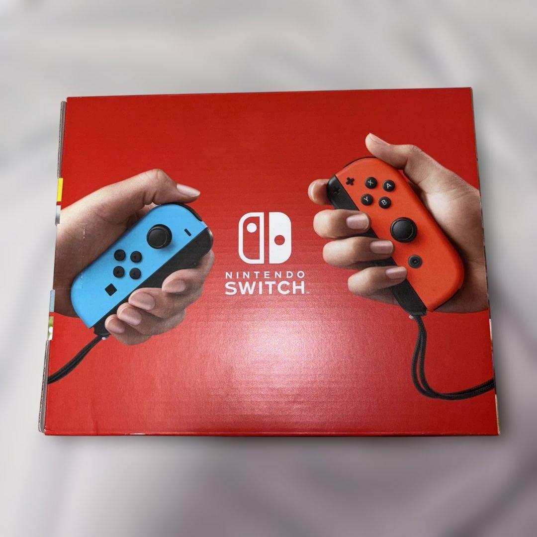 【新品未使用】ニンテンドースイッチ 本体 青、赤