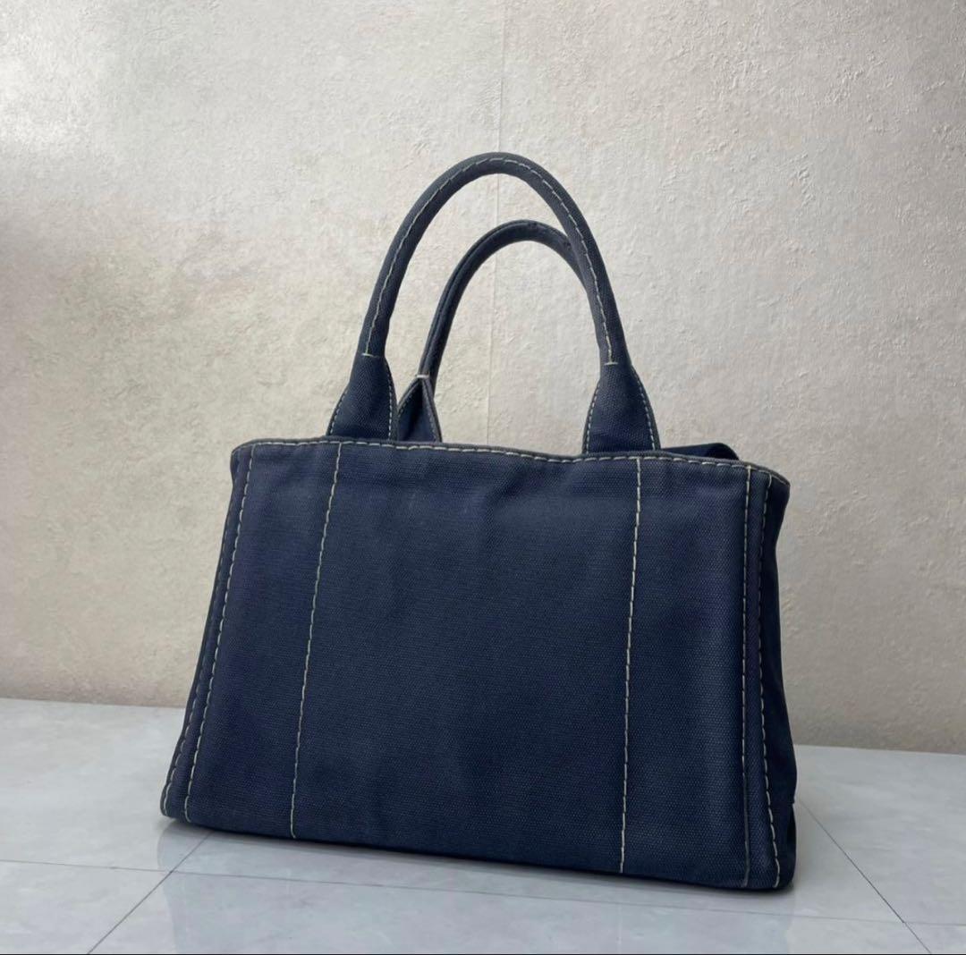 PRADA カナパ プラダ 2way ショルダー ギンガムチェック