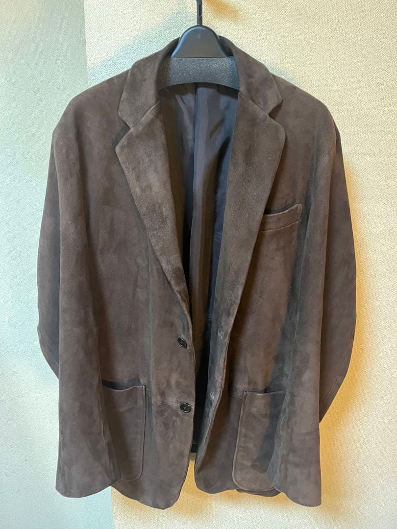 LIDNM Goat Suede Tailored Jacket Sサイズ