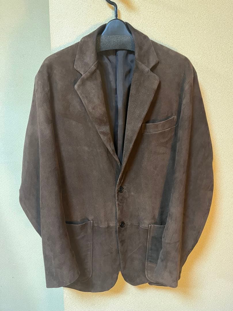 LIDNM Goat Suede Tailored Jacket Sサイズ
