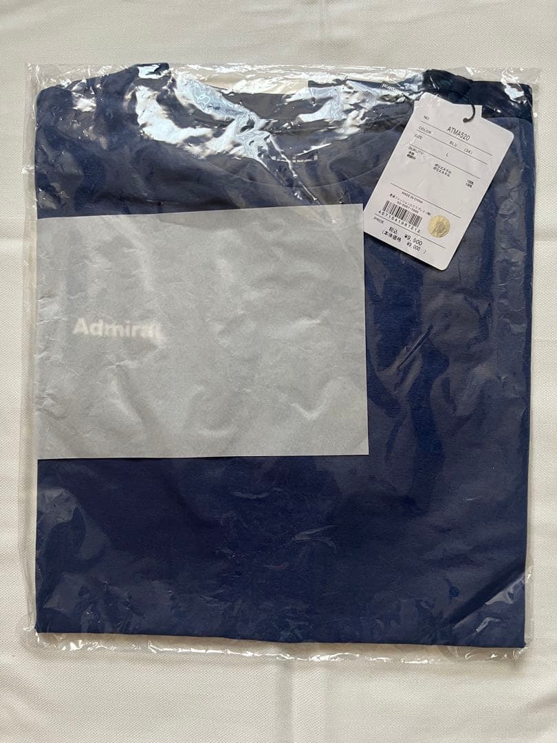 admiral 半袖Tシャツ　Lサイズ ATMA520 ブルー