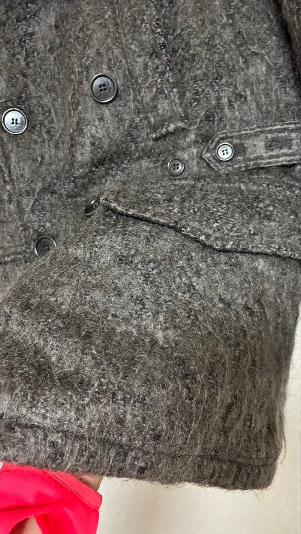 ひ*ろ様 Dries van notenドリスヴァンノッテン　モヘアピーコート