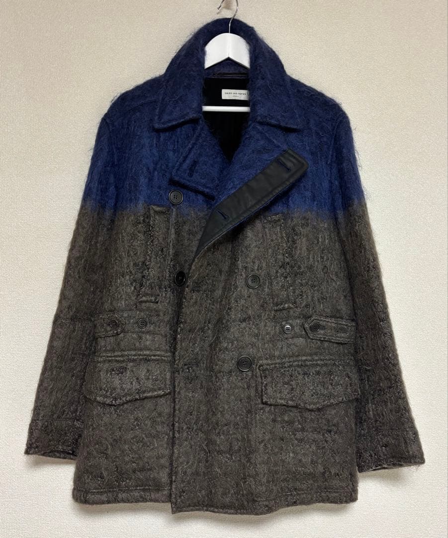 ひ*ろ様 Dries van notenドリスヴァンノッテン　モヘアピーコート