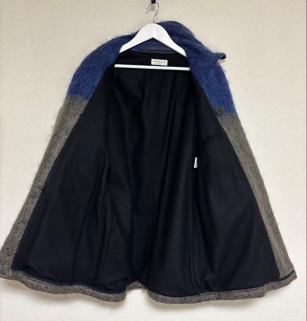 ひ*ろ様 Dries van notenドリスヴァンノッテン　モヘアピーコート