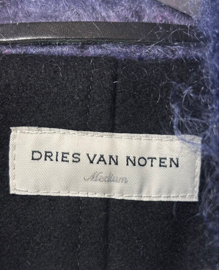ひ*ろ様 Dries van notenドリスヴァンノッテン　モヘアピーコート