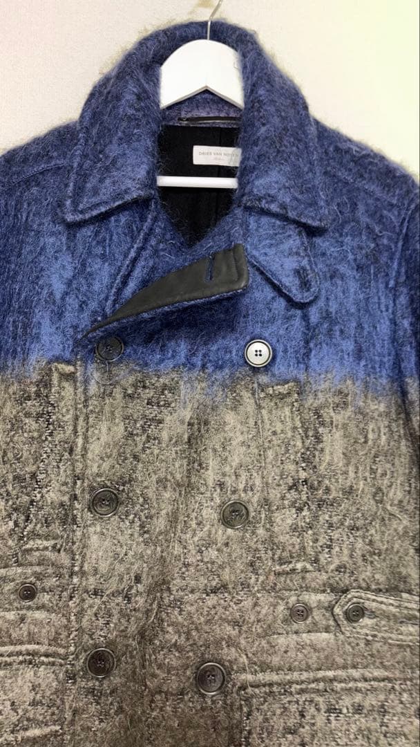 ひ*ろ様 Dries van notenドリスヴァンノッテン　モヘアピーコート