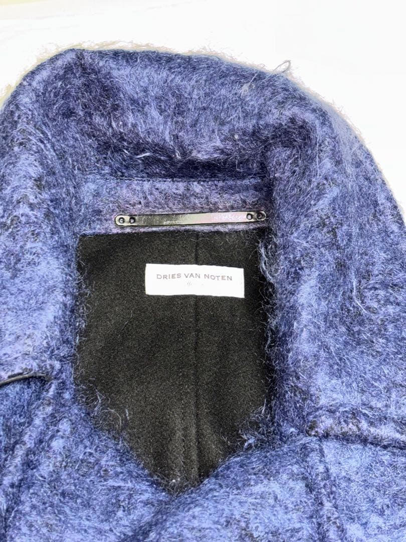 ひ*ろ様 Dries van notenドリスヴァンノッテン　モヘアピーコート