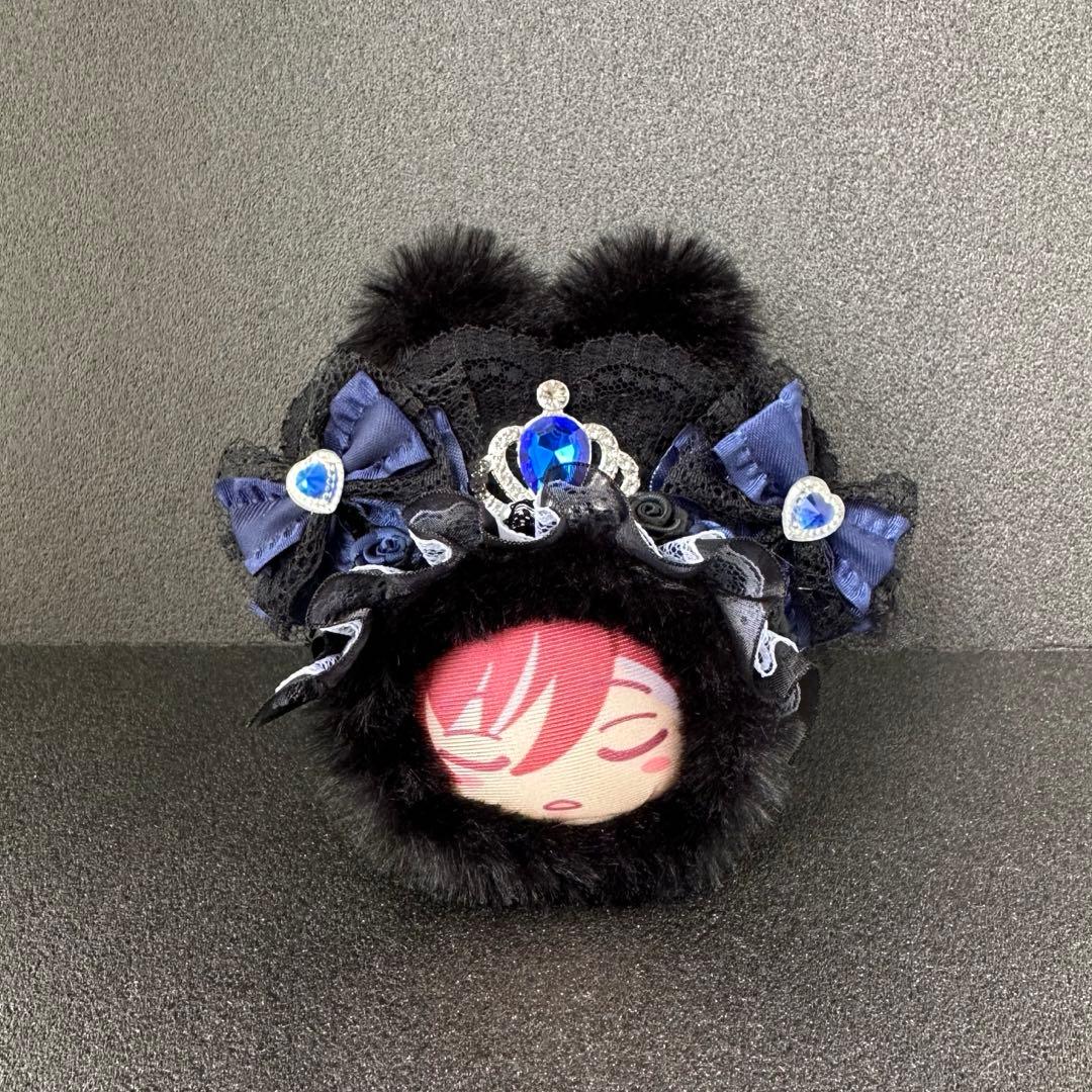 おまんじゅう　着ぐるみ　ぬい服　黒　白　たれみみ うさぎ　ねこ　８点