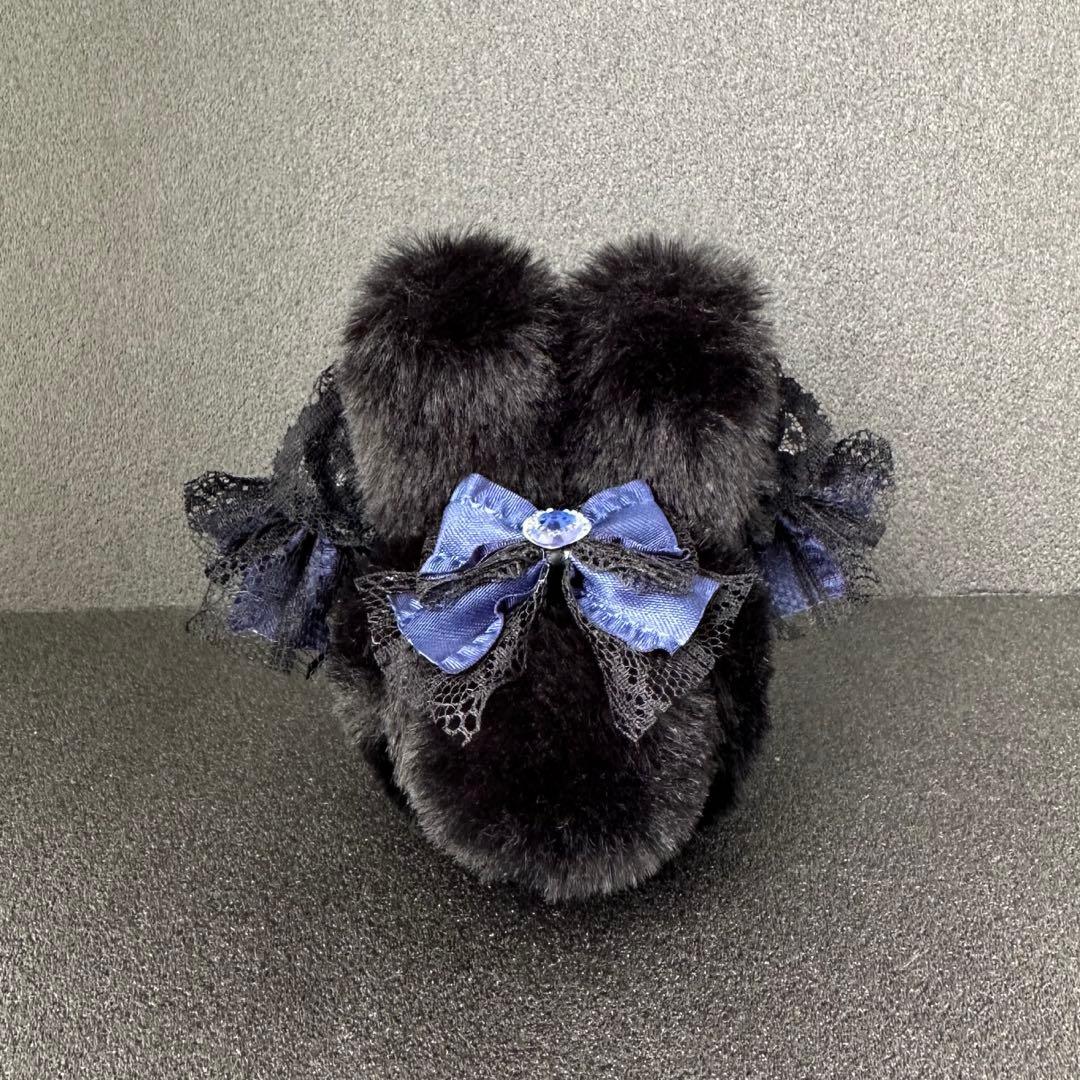 おまんじゅう　着ぐるみ　ぬい服　黒　白　たれみみ うさぎ　ねこ　８点