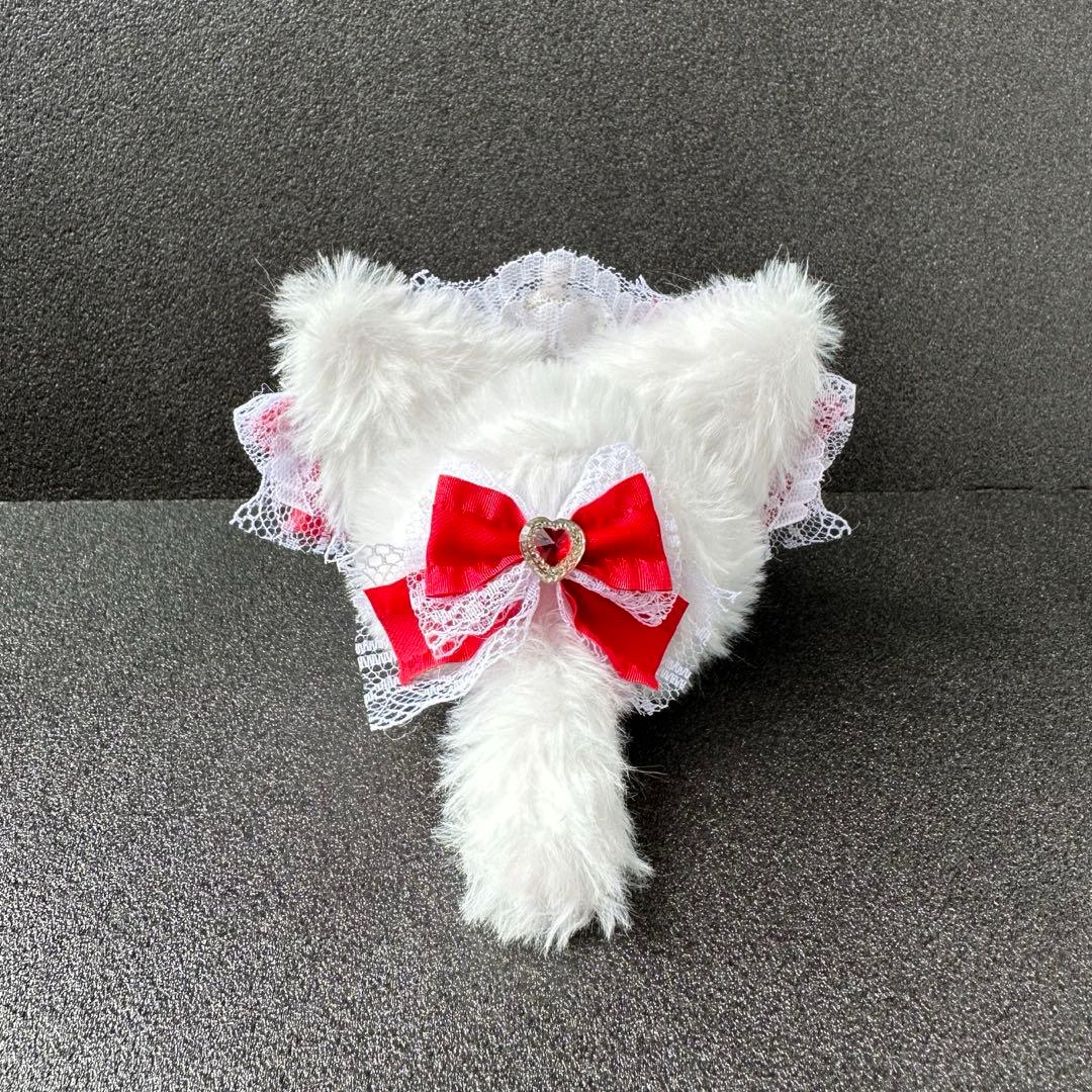 おまんじゅう　着ぐるみ　ぬい服　黒　白　たれみみ うさぎ　ねこ　８点