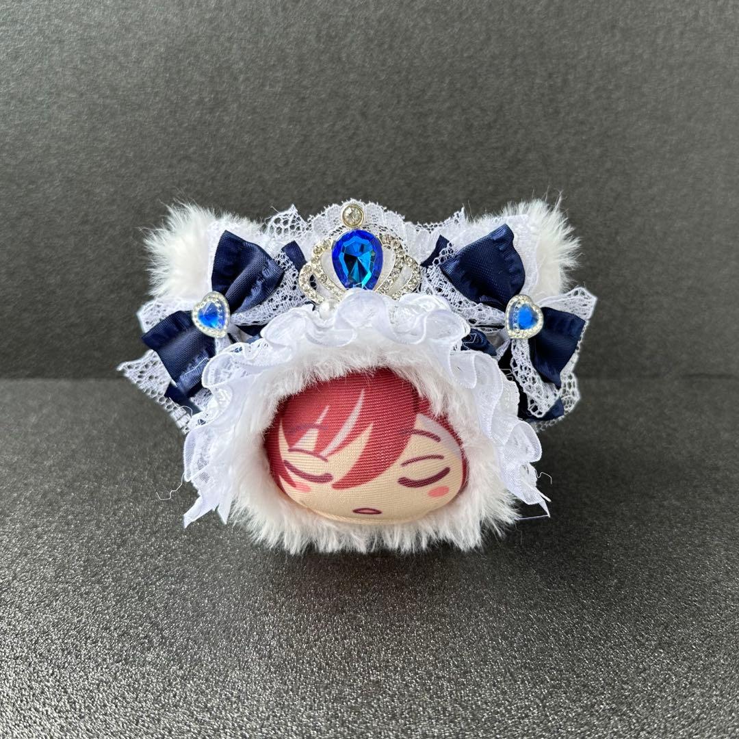 おまんじゅう　着ぐるみ　ぬい服　黒　白　たれみみ うさぎ　ねこ　８点