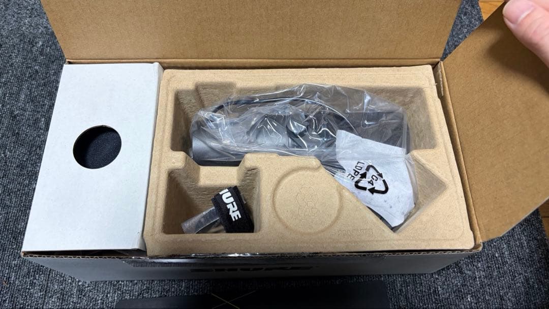 shure sm7b（本物！）（未使用、超美品）