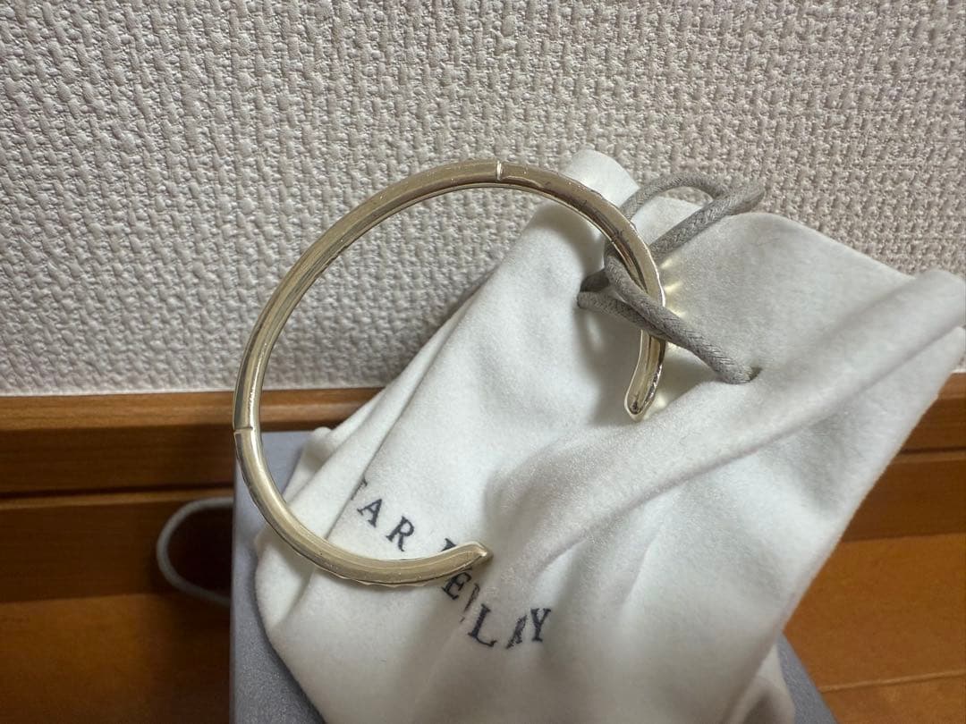 STAR JEWELRY SV925/K10 バングル