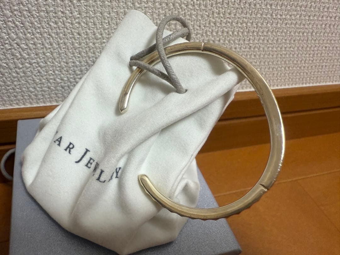 STAR JEWELRY SV925/K10 バングル