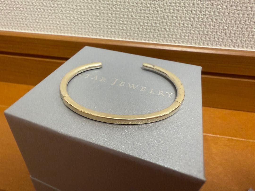 STAR JEWELRY SV925/K10 バングル