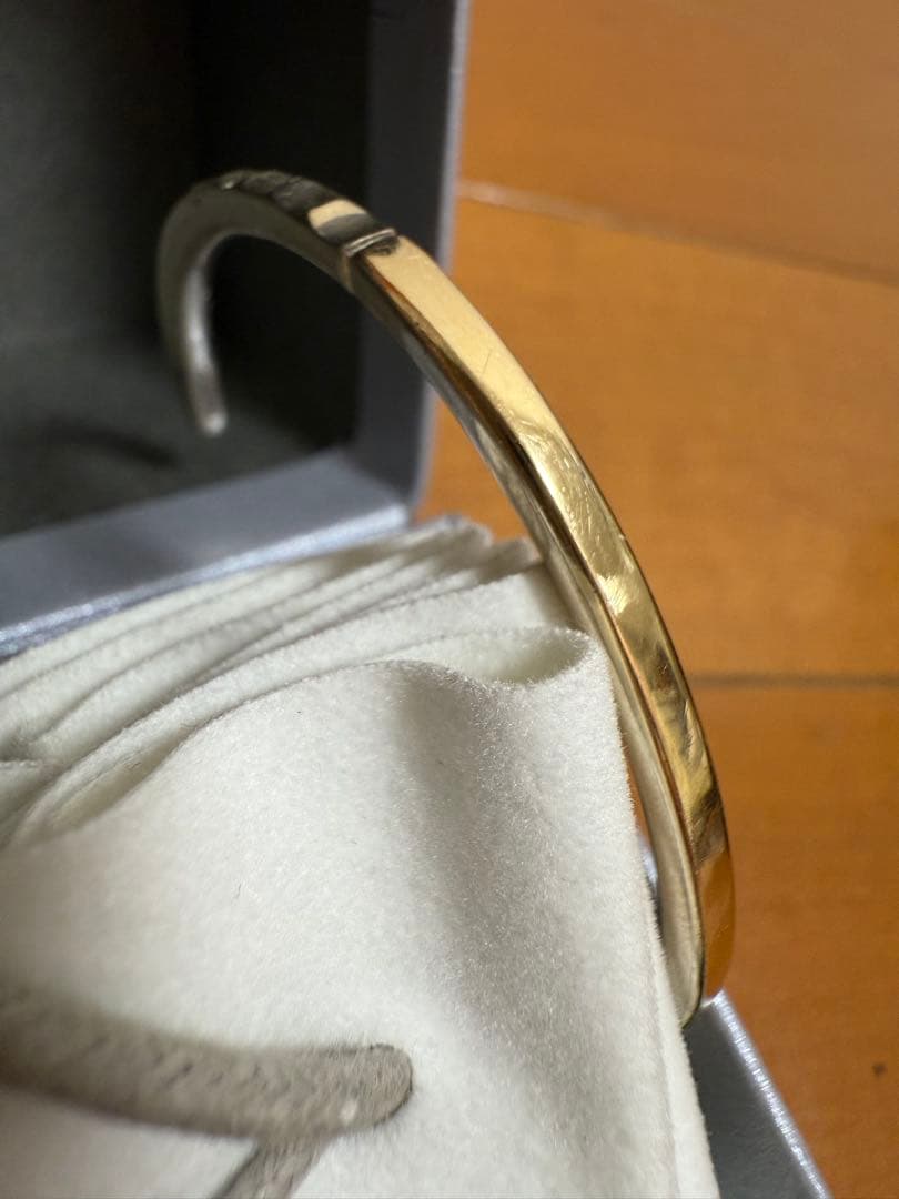 STAR JEWELRY SV925/K10 バングル