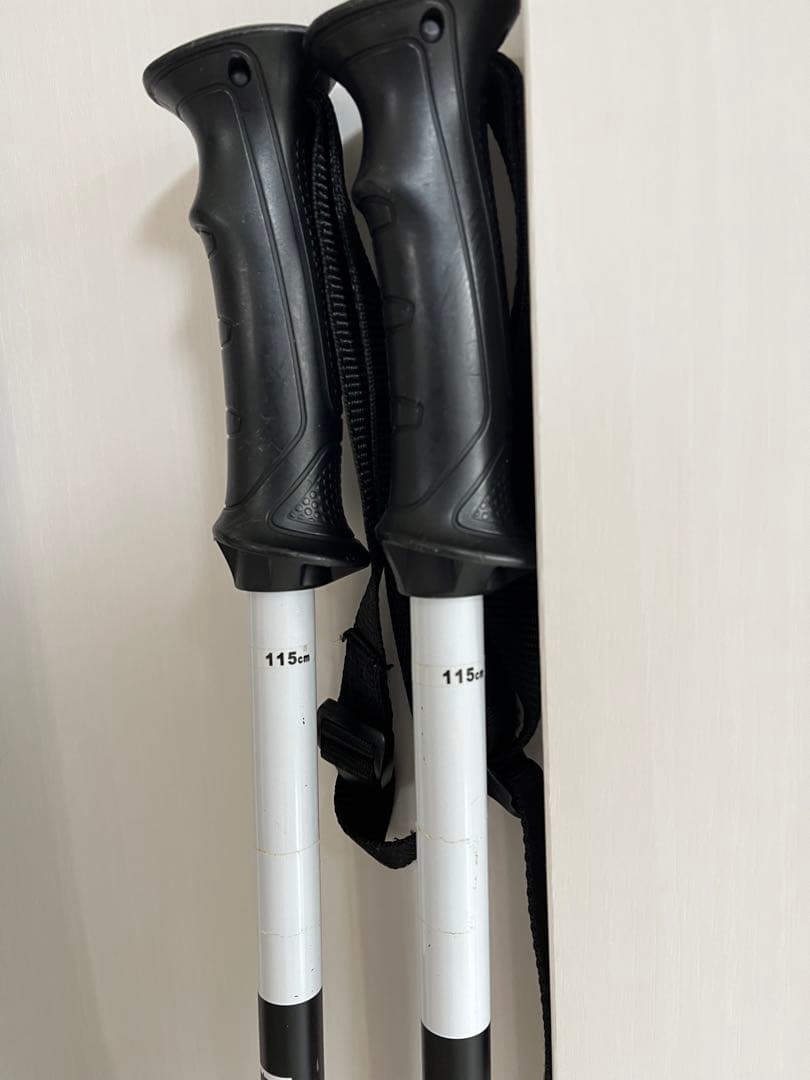 フォルクル/スキー・ビンディング2点セット& サロモン スキーポール