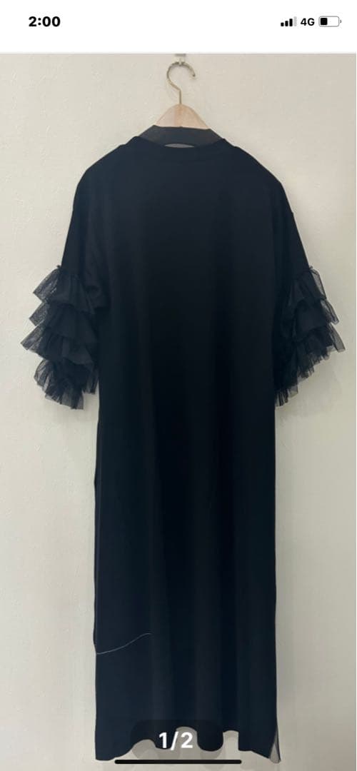 ＜AULA AILA＞フリルスリーブワンピース