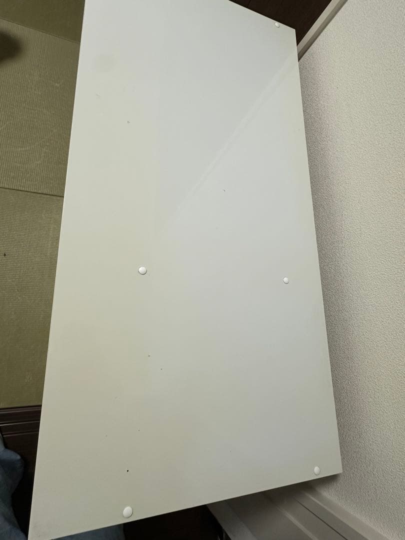 ホワイト キッチンカウンター 引き出し付き　レンジ台　ニトリ