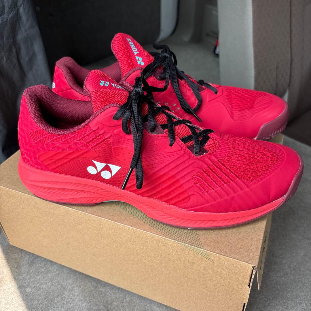 YONEX SONICAGE GCテニスシューズ レッド