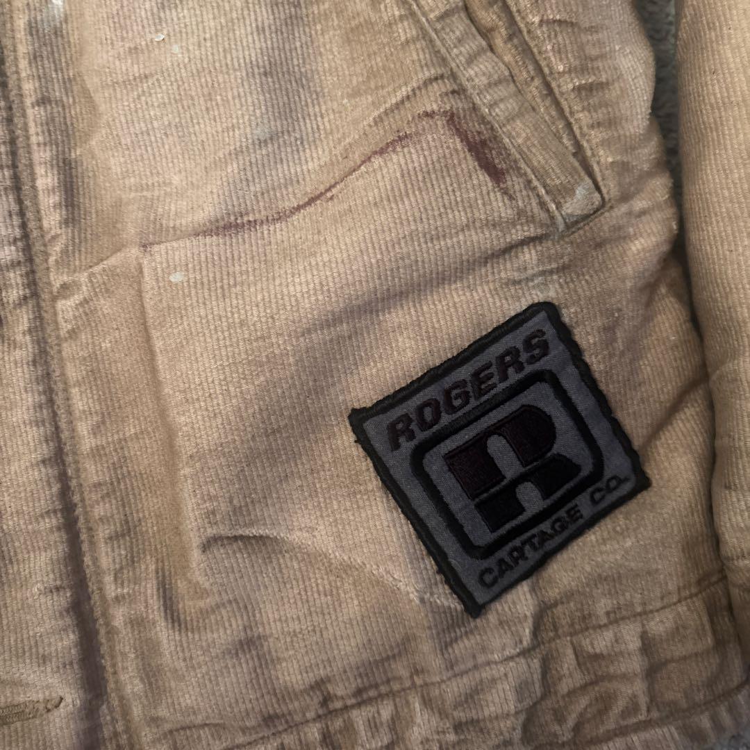 BLUE BLUE ジャーマンクロスN-1デッキジャケット　ビンテージ加工