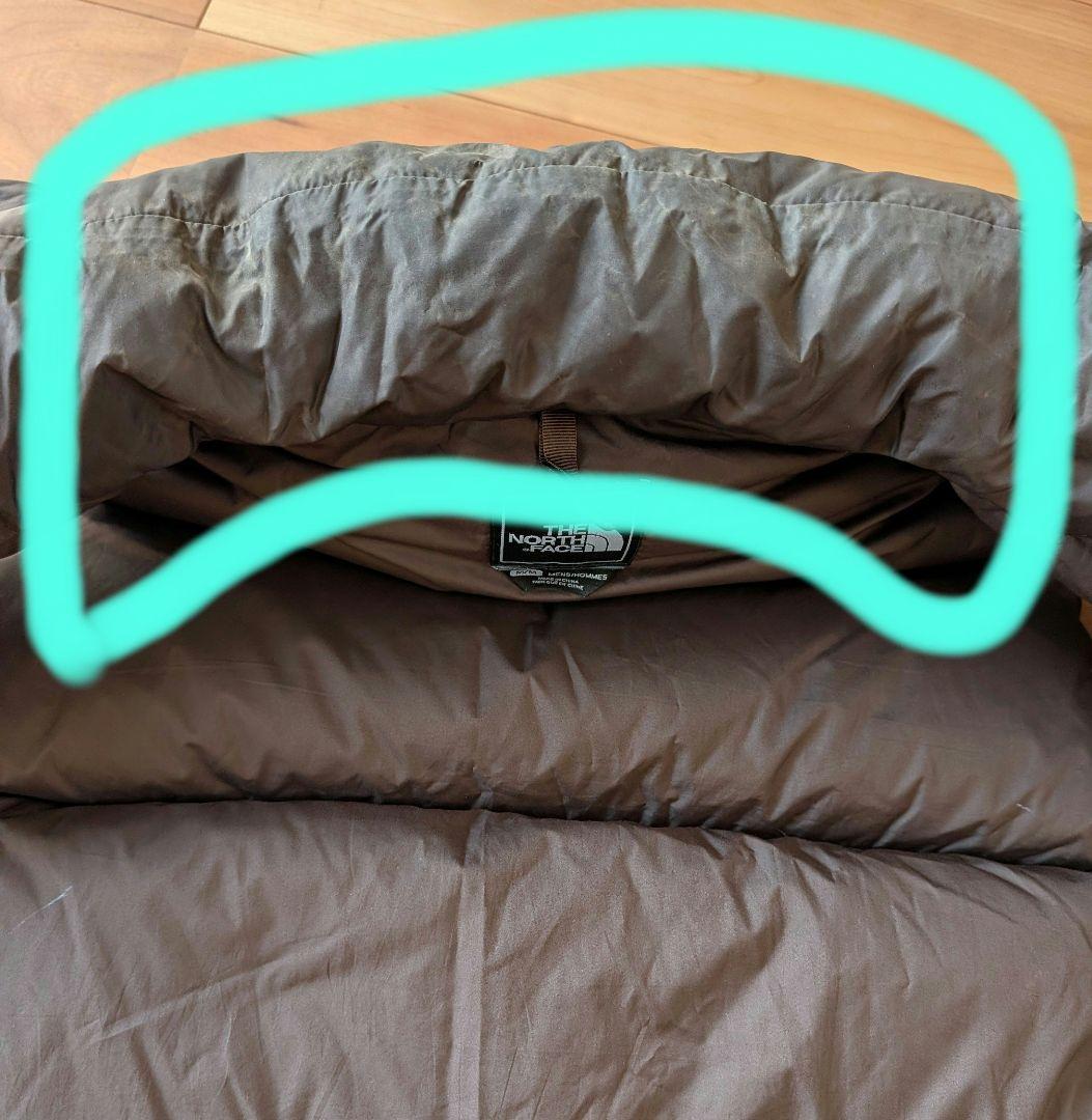 THE NORTH FACE メンズ M ブラウン　ダウンベスト