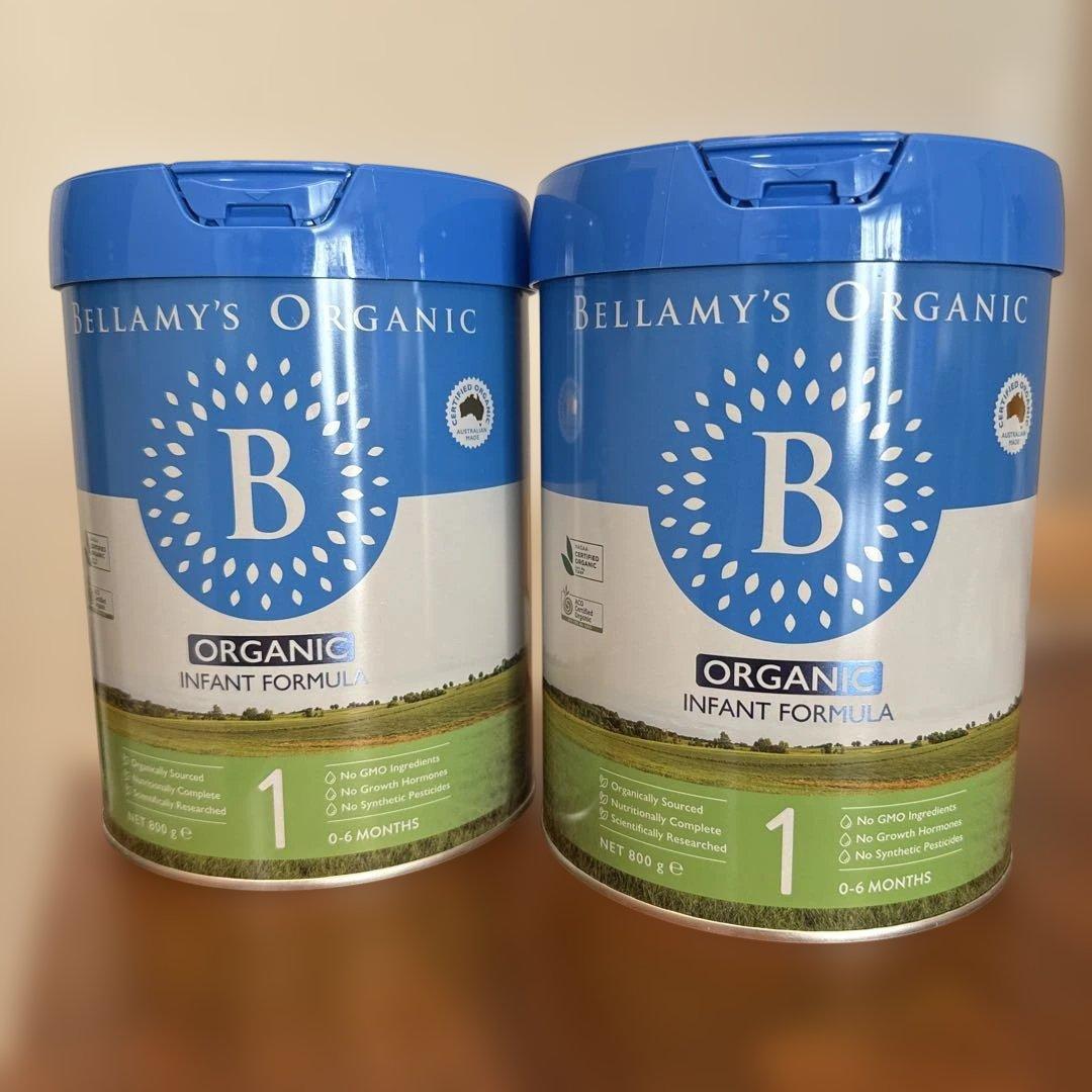ベラミーズ1 ✖️2 オーガニック粉ミルク